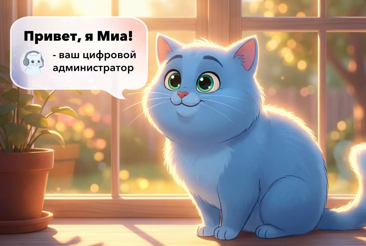 Привет, я Миа — ваш цифровой администратор
